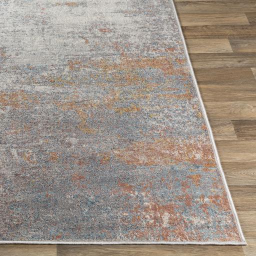 Surya Mediterranean MIE-1000 Aqua Brown 1'11" x 2'11" Rug