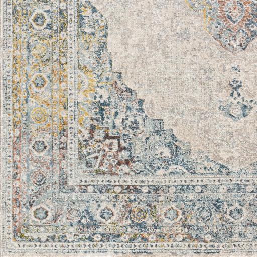 Surya Mediterranean MIE-1001 Aqua Brown 8'10" x 12' Rug