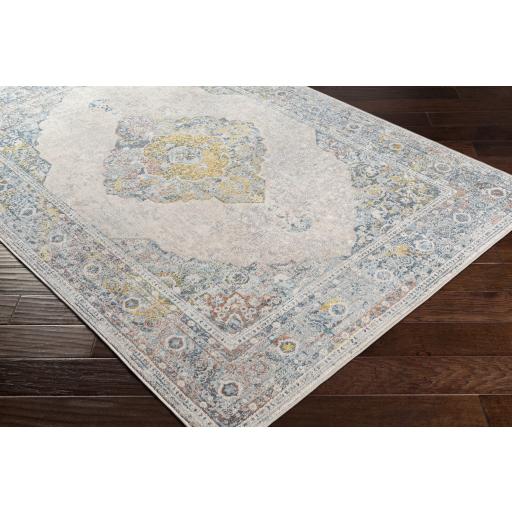 Surya Mediterranean MIE-1001 Aqua Brown 8'10" x 12' Rug