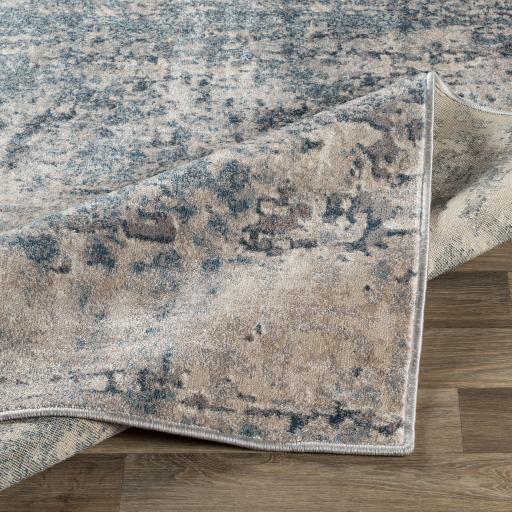 Surya Mediterranean MIE-1002 Aqua Brown 1'11" x 2'11" Rug