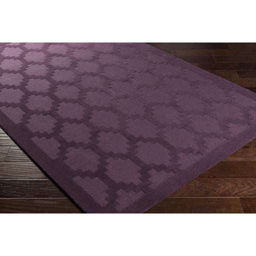 Surya Metro AWMP-4005 Dark Purple Plum 3' x 5' Rug