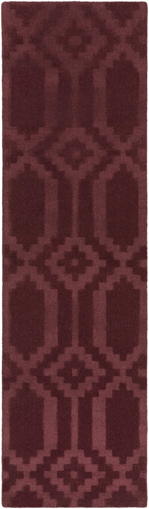 Surya Metro AWMP-4011 Brick Red Butter 6' Round Rug