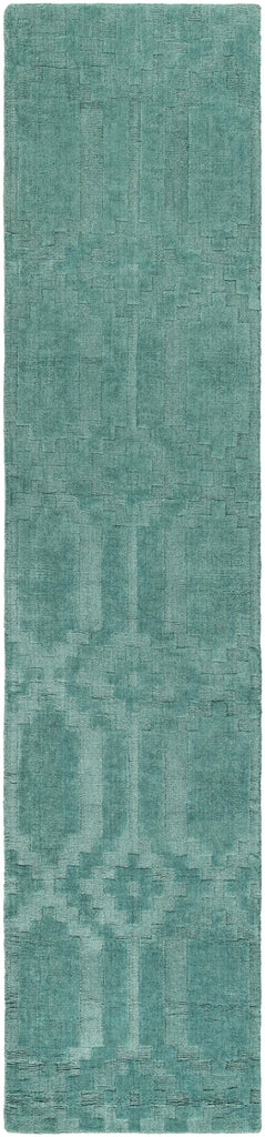 Surya Metro AWMP-4013 Aqua Teal 2'3" x 8' Rug