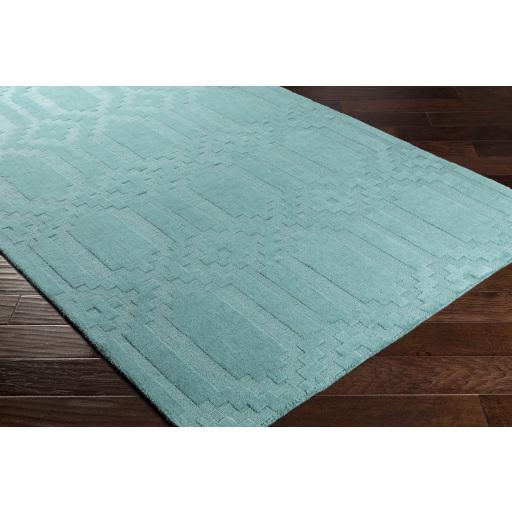 Surya Metro AWMP-4013 Aqua Teal 2'3" x 8' Rug