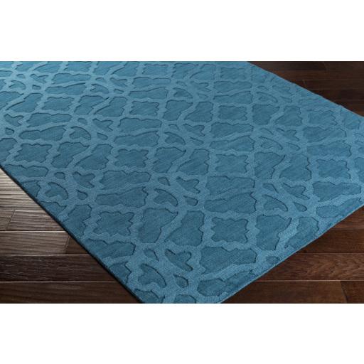 Surya Metro AWMP-4029 Teal 2'3" x 12' Rug