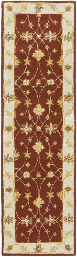 Surya Middleton AWHR-2056 Beige Brick Red 9' x 13' Rug