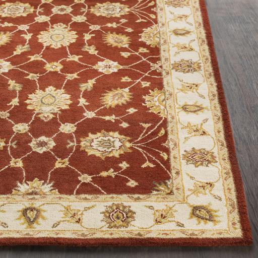 Surya Middleton AWHR-2056 Beige Brick Red 9' x 13' Rug