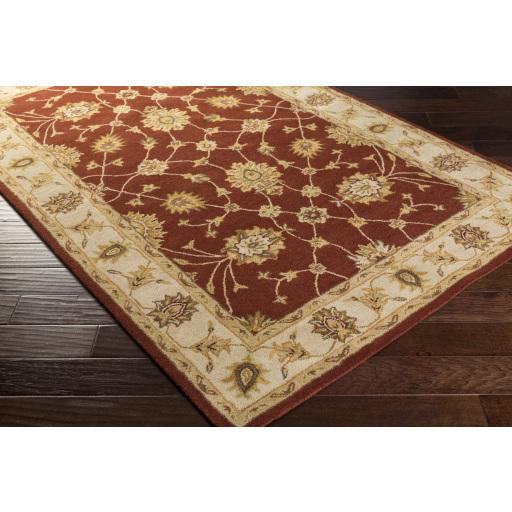 Surya Middleton AWHR-2056 Beige Brick Red 9' x 13' Rug