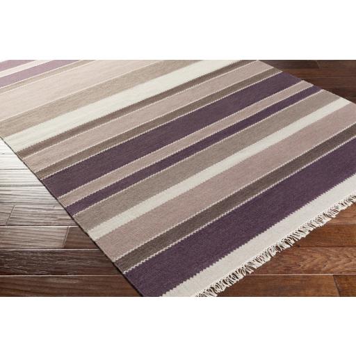 Surya Miguel MIG-5002 Dark Brown Dark Plum 2'6" x 8' Rug