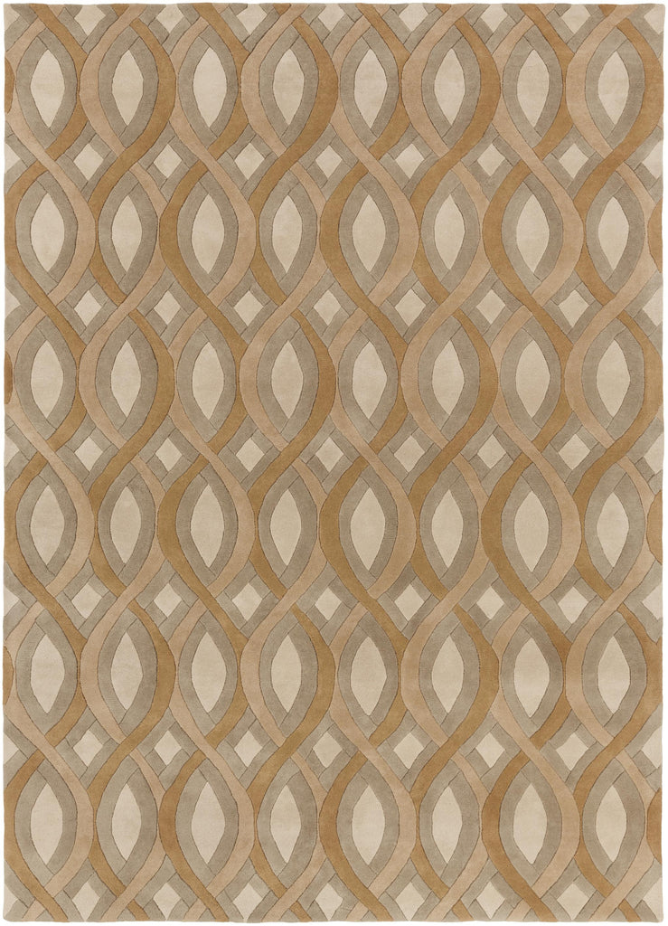 Surya Modern Classics CAN-1901 Brown Gray 8' x 11' Rug