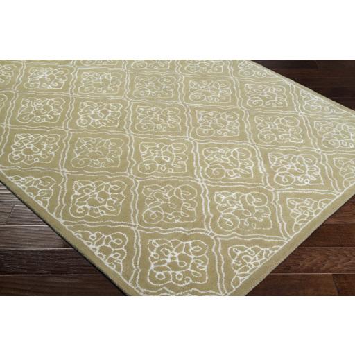 Surya Modern Classics CAN-1914 Light Beige Light Olive 3'3" x 5'3" Rug