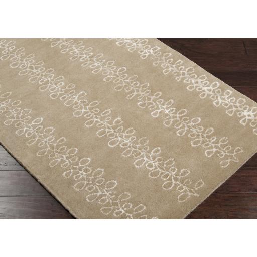 Surya Modern Classics CAN-1916 Medium Brown Tan 2'6" x 8' Rug