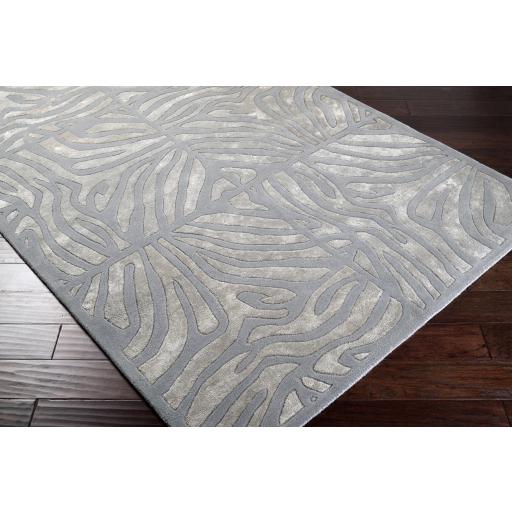 Surya Modern Classics CAN-1935 Light Gray Slate 2' x 3' Rug