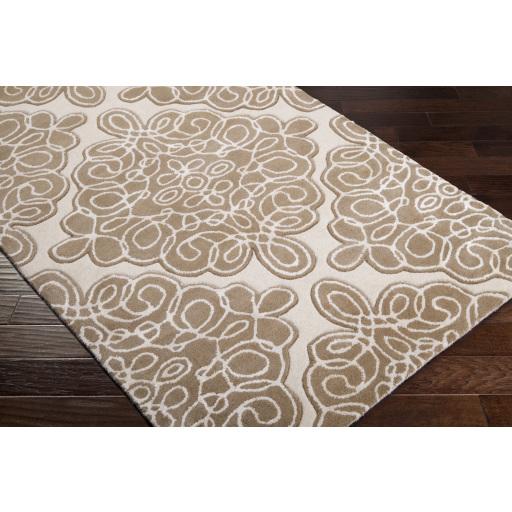 Surya Modern Classics CAN-1964 Cream Light Beige 3'3" x 5'3" Rug