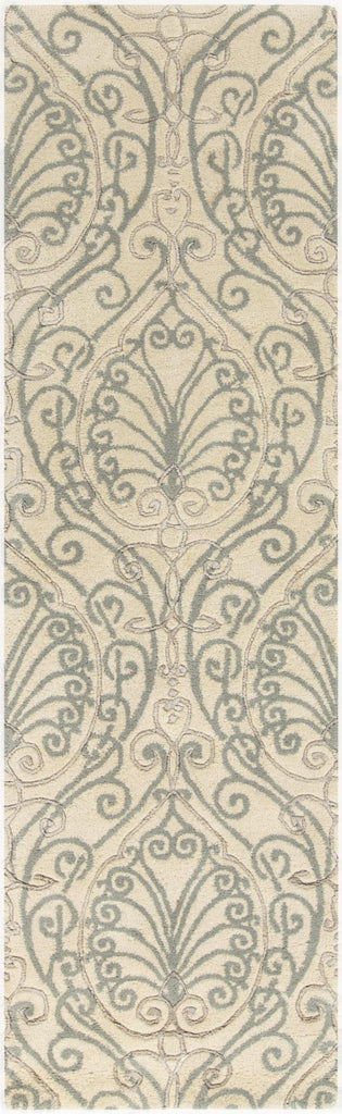 Surya Modern Classics CAN-2012 Light Beige Light Gray 2'6" x 8' Rug