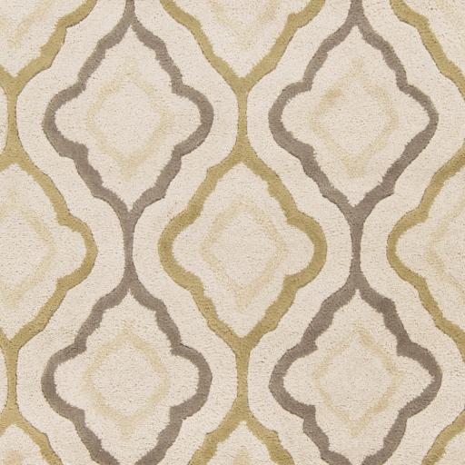 Surya Modern Classics CAN-2026 Dark Brown Light Beige 2'6" x 8' Rug