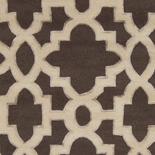 Surya Modern Classics CAN-2035 Dark Brown Taupe 9' x 13' Rug