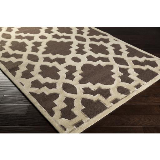 Surya Modern Classics CAN-2035 Dark Brown Taupe 9' x 13' Rug