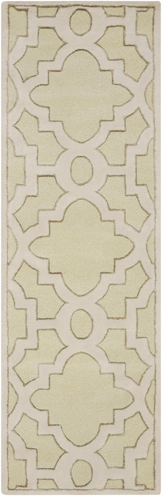 Surya Modern Classics CAN-2038 Ivory Medium Gray 2'6" x 8' Rug