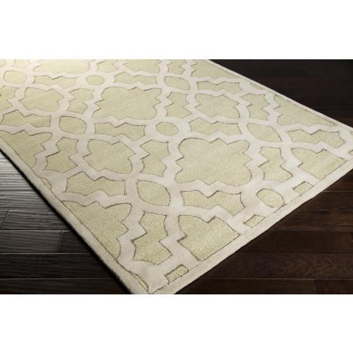 Surya Modern Classics CAN-2038 Ivory Medium Gray 2'6" x 8' Rug