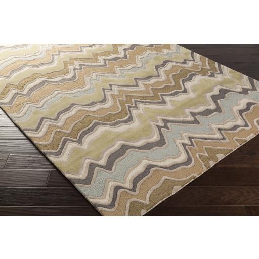 Surya Modern Classics CAN-2042 Charcoal Dark Brown 9' x 13' Rug