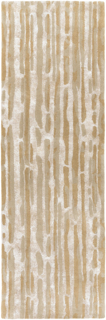 Surya Modern Classics CAN-2055 Beige Brown 2'6" x 8' Rug