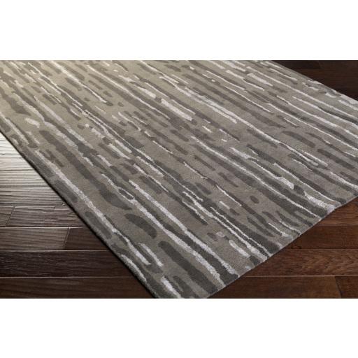 Surya Modern Classics CAN-2062 Black Gray 8' x 11' Rug