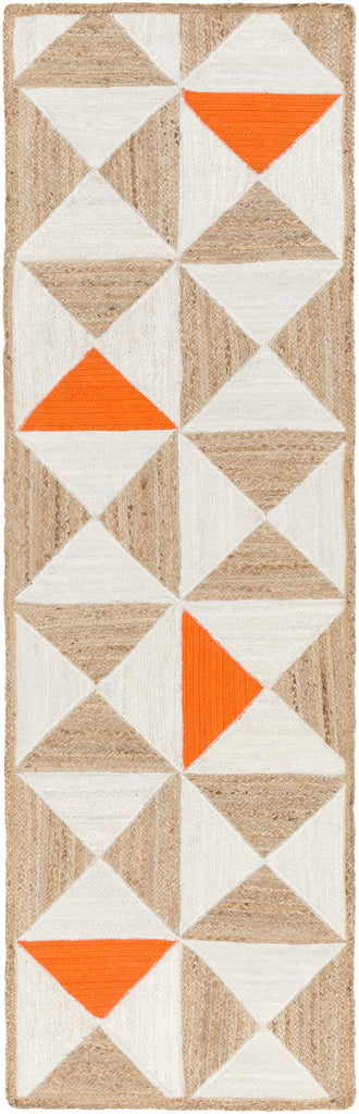 Surya Molino MOL-5001 Burnt Orange Ivory 2' x 3' Rug