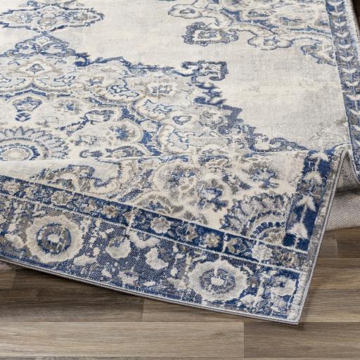 Surya Monaco MOC-2303 Denim Gray 2'7" x 7'3" Rug