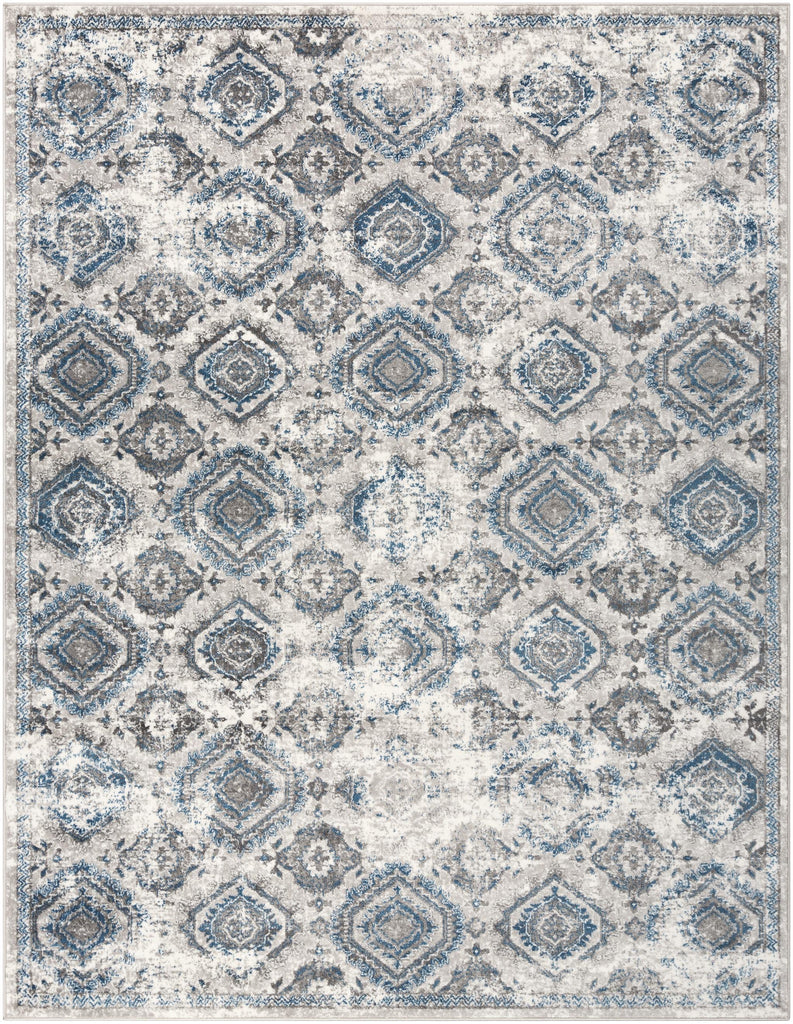 Surya Monte Carlo MNC-2326 Blue Charcoal 6'7" x 9' Rug