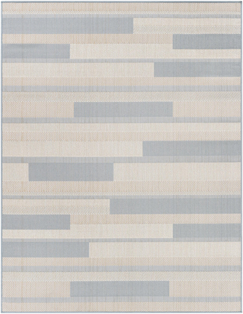 Surya Montego Bay MBY-2304 Cream Denim 6'7" x 9' Rug