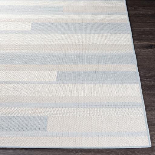 Surya Montego Bay MBY-2304 Cream Denim 6'7" x 9' Rug