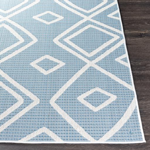 Surya Montego Bay MBY-2306 Blue Cream 6'7" x 9' Rug