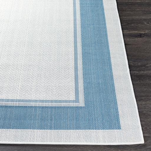 Surya Montego Bay MBY-2307 Blue Cream 5'3" x 7' Rug