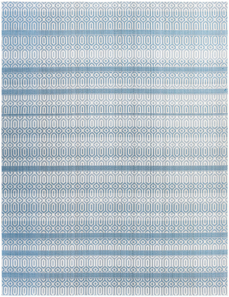 Surya Montego Bay MBY-2312 Blue Cream 6'7" x 9' Rug