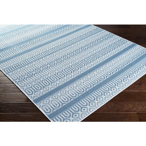 Surya Montego Bay MBY-2312 Blue Cream 6'7" x 9' Rug