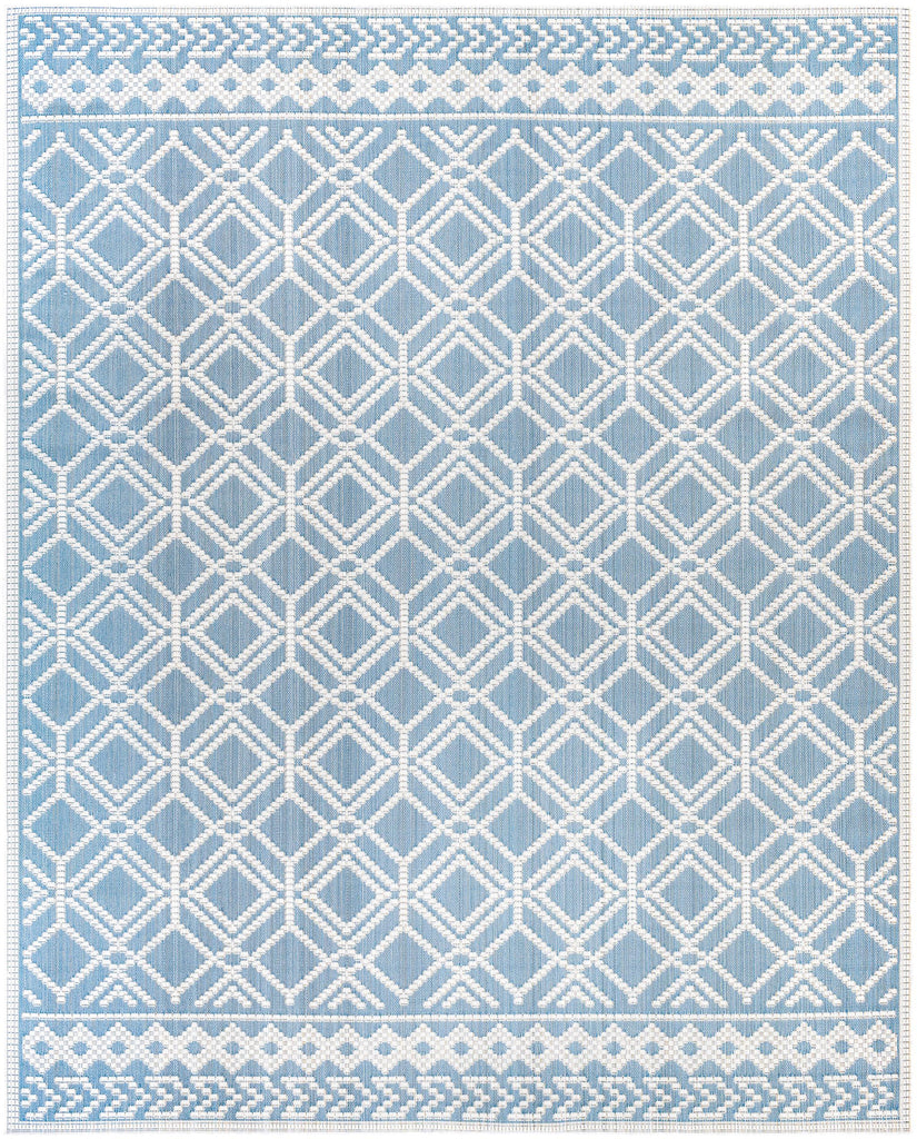 Surya Montego Bay MBY-2315 Blue Cream 7'10" x 10' Rug