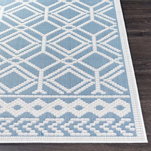 Surya Montego Bay MBY-2315 Blue Cream 7'10" x 10' Rug