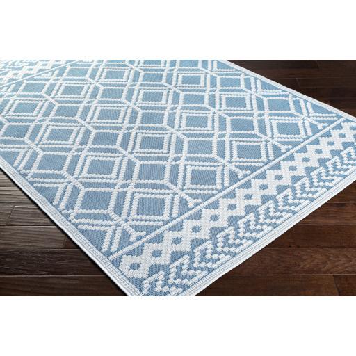 Surya Montego Bay MBY-2315 Blue Cream 7'10" x 10' Rug