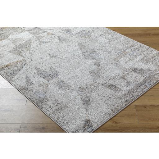 Surya Mood MDD-2326 Charcoal Light Brown 5'3" x 7' Rug