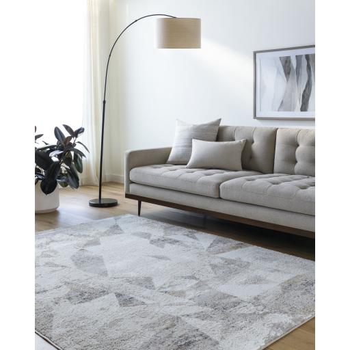 Surya Mood MDD-2326 Charcoal Light Brown 7'10" x 10' Rug