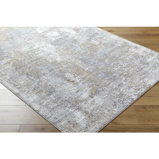 Surya Mood MDD-2328 Charcoal Light Brown 5'3" x 7' Rug