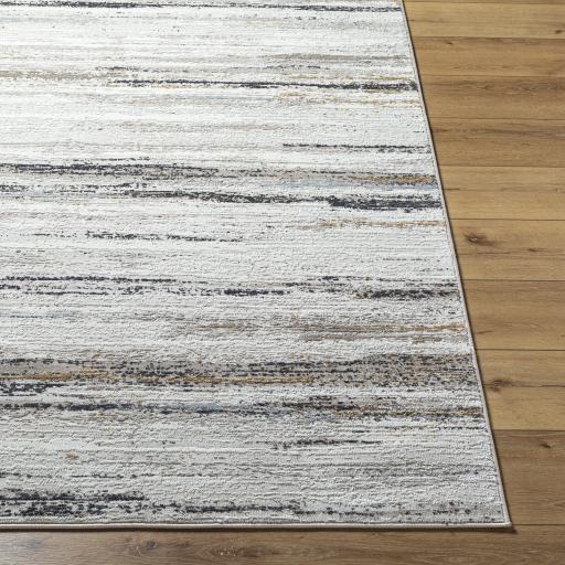 Surya Mood MDD-2333 Charcoal Light Brown 5'3" x 7' Rug