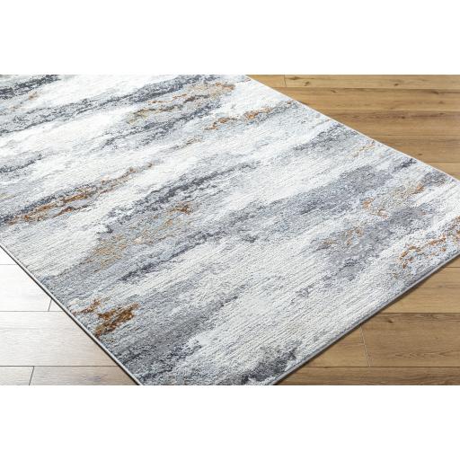 Surya Mood MDD-2335 Charcoal Dark Brown 5'3" x 7' Rug