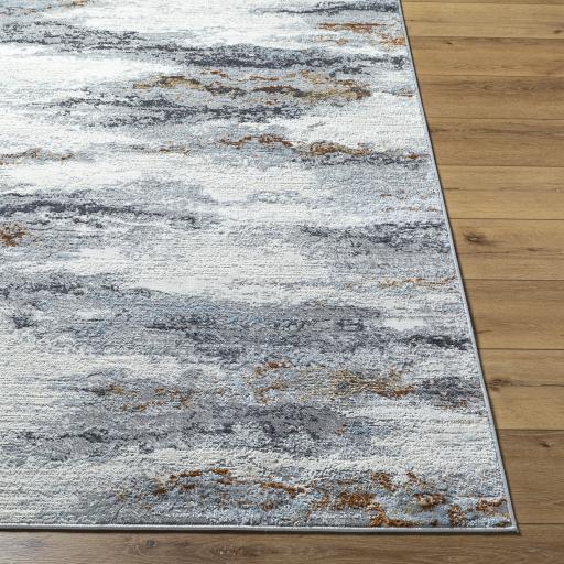 Surya Mood MDD-2335 Charcoal Dark Brown 7'10" x 10' Rug