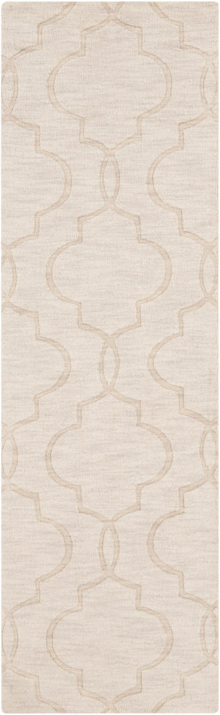 Surya Mystique M-5179 Cream 2'6" x 8' Rug