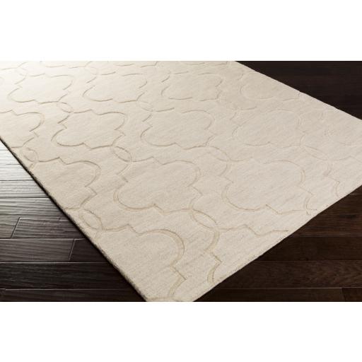 Surya Mystique M-5179 Cream 2'6" x 8' Rug