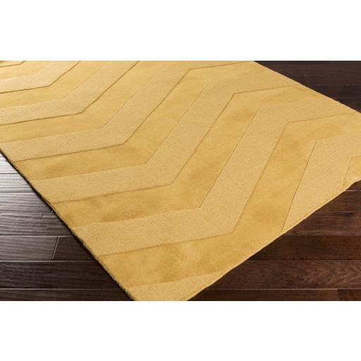 Surya Mystique M-5365 Mustard 2'6" x 8' Rug