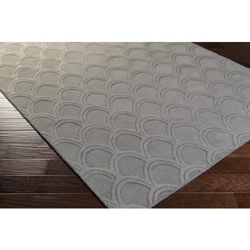 Surya Mystique M-5408 Medium Gray 9' x 13' Rug