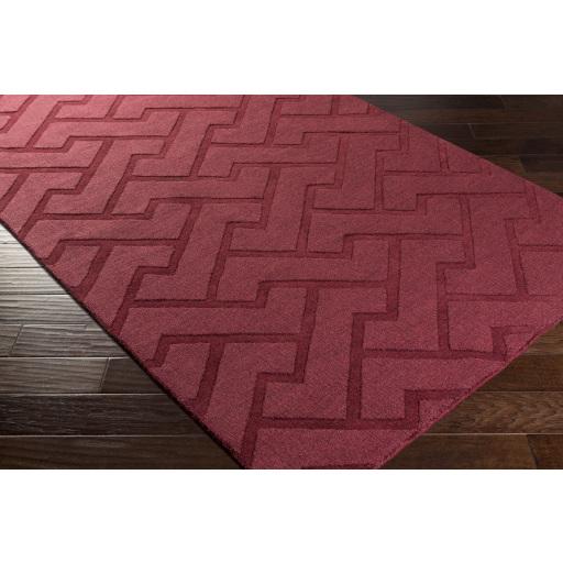 Surya Mystique M-5439 Plum 2'6" x 8' Rug